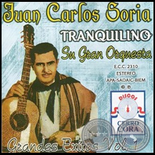 GRANDES ÉXITOS - Volumen 1 - JUAN CARLOS SORIA Y SU GRAN ORQUESTA - Año 2005